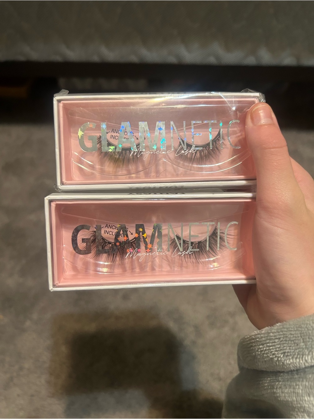 2 pack False Eyelashes - Black